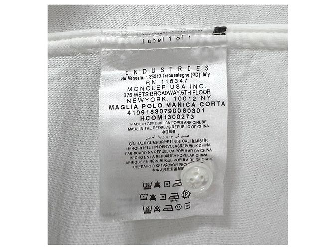 Moncler T-Shirt mit Camouflage-Kragen Mehrfarben - Ansicht 7