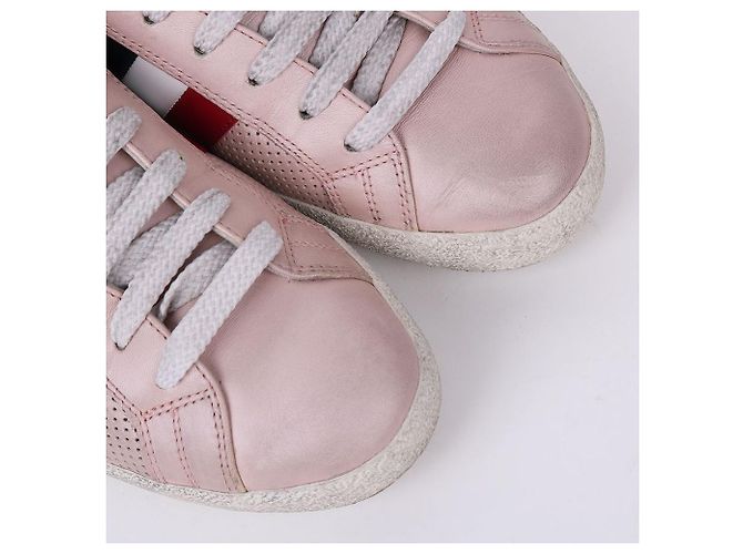 Moncler Sneakers Side Ligrasse Rosa - vista 5