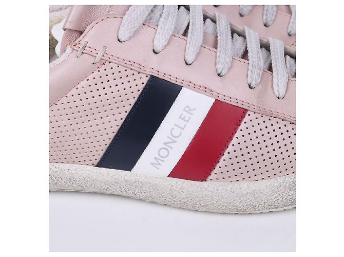Moncler Sneakers Side Ligrasse Rosa - vista 7