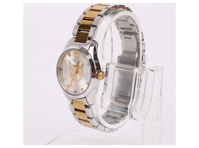 Gucci Catwatch Combi Steel Damenuhr Mehrfarben - Ansicht 2