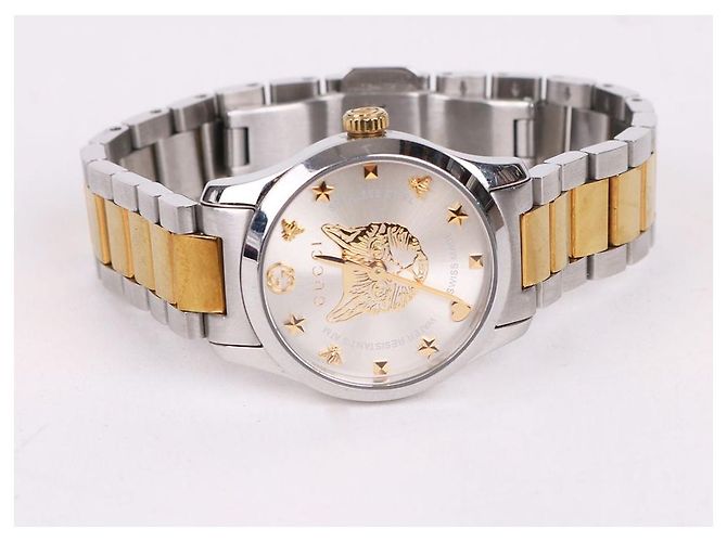 Gucci Catwatch Combi Steel Damenuhr Mehrfarben - Ansicht 4
