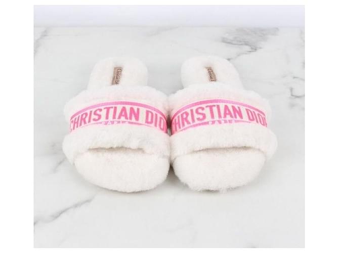 Dior Mule in shearling con logo Multicolore - vista 5