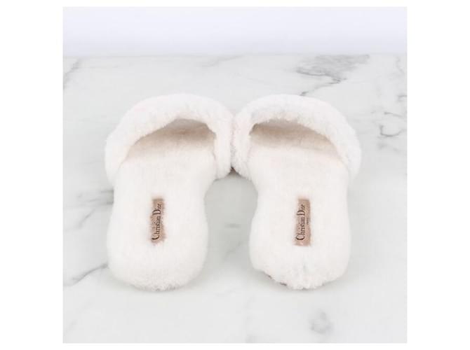 Dior Mule in shearling con logo Multicolore - vista 7