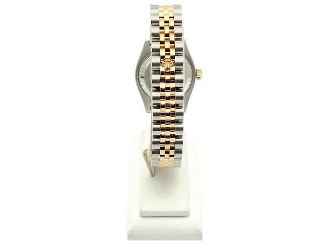 Rolex Original Diamond Datejust Combi Damen Uhr mit Garantie Golden - Ansicht 7