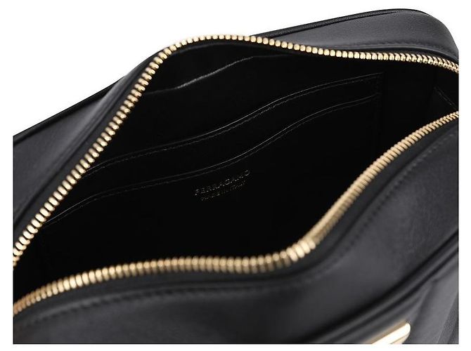 Salvatore Ferragamo Borsa a tracolla Gancini - vista 8