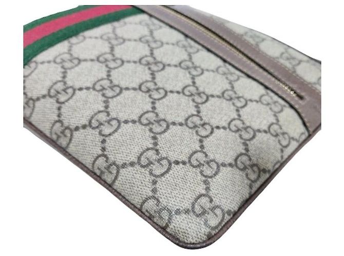 Gucci Clutch Ophidia GG Supreme Three Stripe Multicolore - vista 3