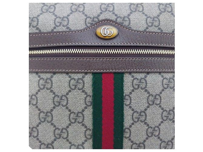 Gucci Clutch Ophidia GG Supreme Three Stripe Multicolore - vista 7