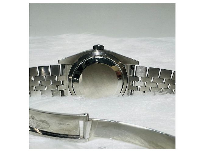 Rolex Orologio Datejust Blue Roulette Date Jubilee Hidden da Uomo - vista 5