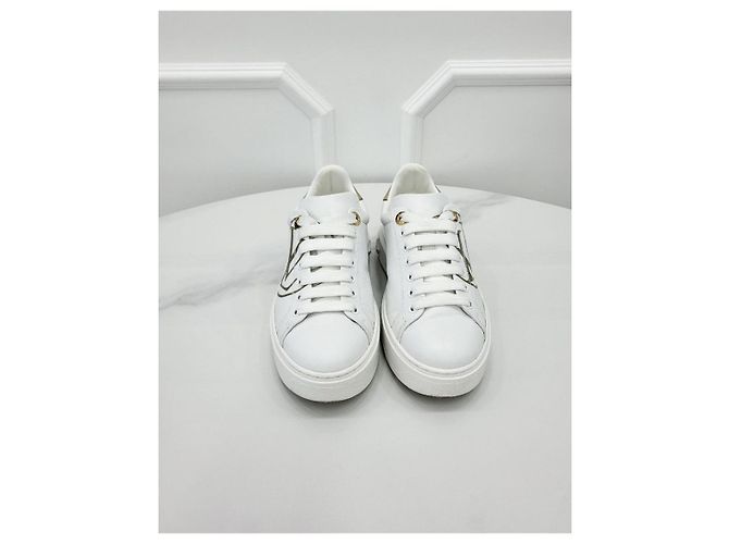 Louis Vuitton LV Gold Timeout Sneaker Silber - Ansicht 2