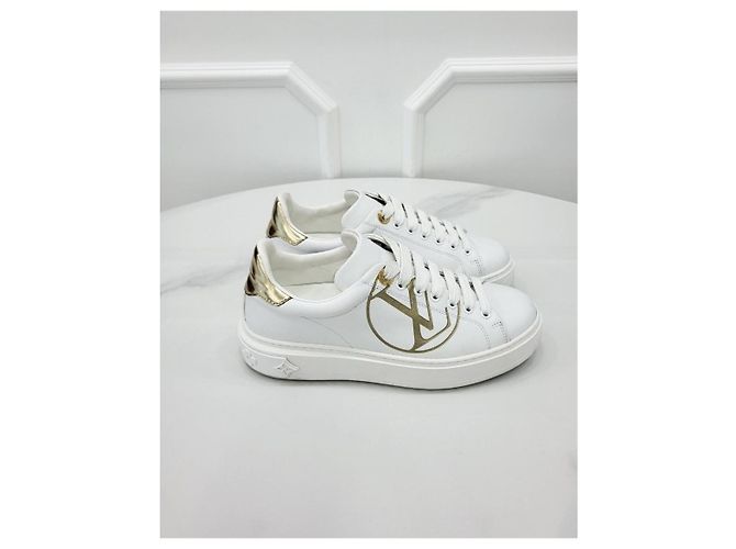 Louis Vuitton LV Gold Timeout Sneaker Silber - Ansicht 4