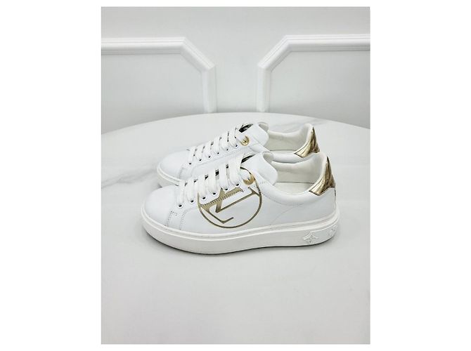 Louis Vuitton LV Gold Timeout Sneaker Silber - Ansicht 5