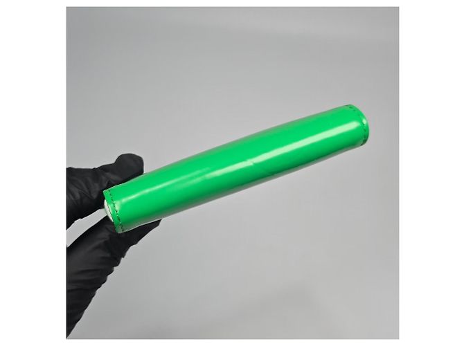 Bottega Veneta Tarjetero de cuero arrugado - vista 10
