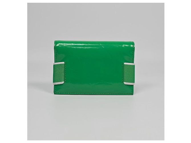 Bottega Veneta Tarjetero de cuero arrugado - vista 4