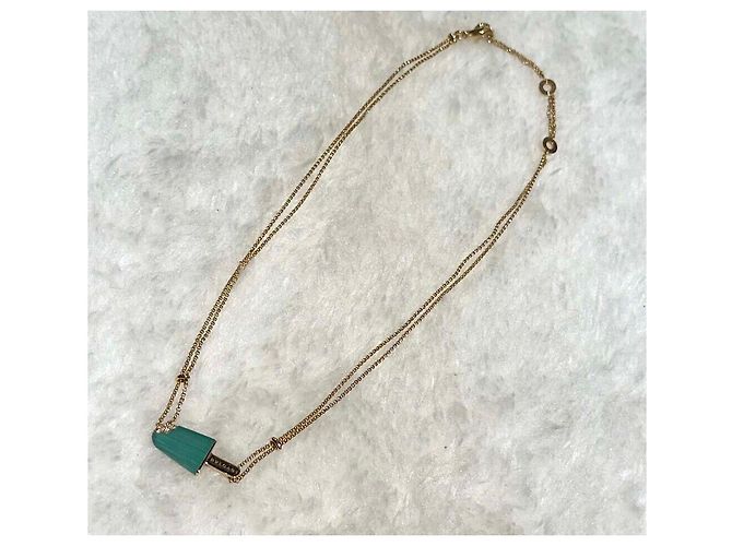 Bulgari Collana Gelati Malachite Pink Gold Multicolore - vista 6