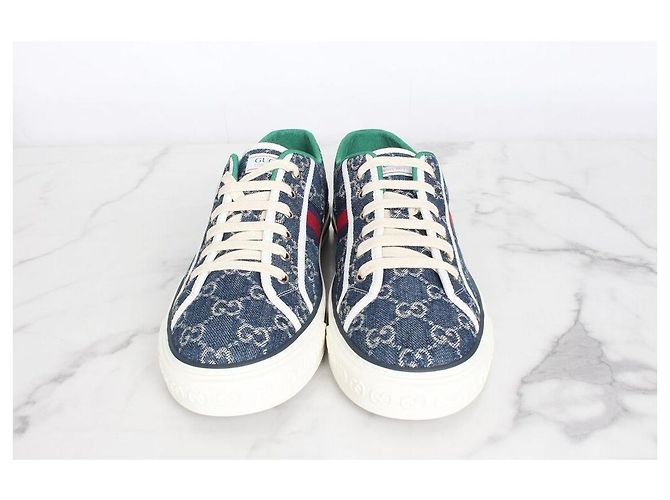 Gucci Sneakers da Tennis in Denim Multicolore - vista 5