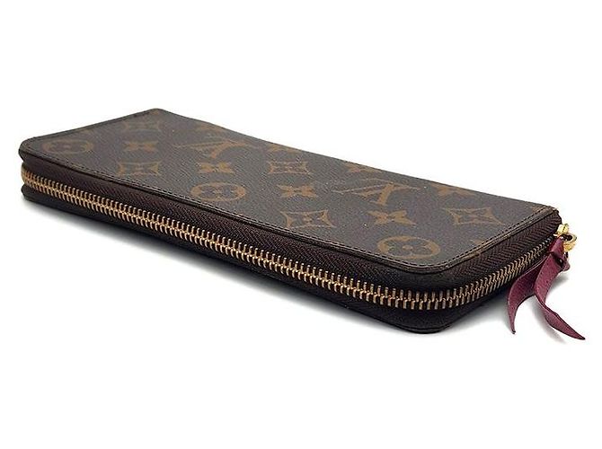 Louis Vuitton Monogram Clemence Zippy Wallet Schwarz - Ansicht 3