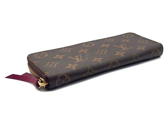 Louis Vuitton Monogram Clemence Zippy Wallet Schwarz - Ansicht 4