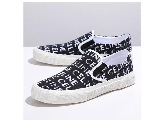 Céline ELLIOT SLIP-ON IN TELA STAMPATA Multicolore - vista 3