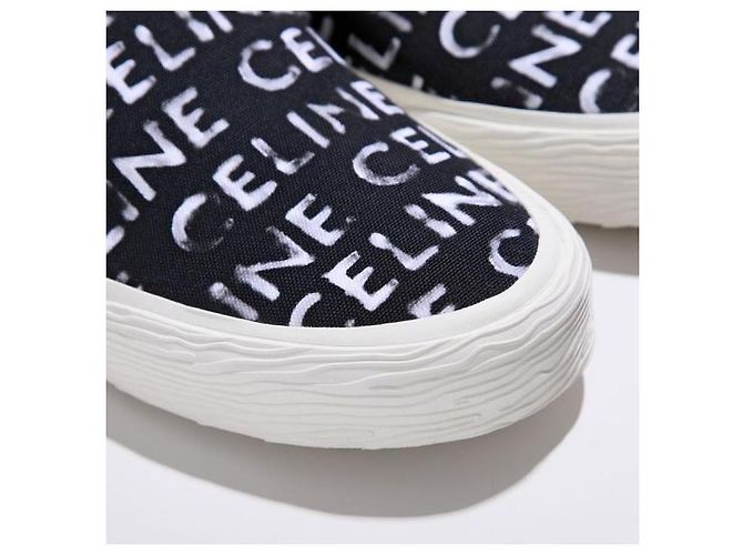 Céline ELLIOT SLIP-ON IN TELA STAMPATA Multicolore - vista 8