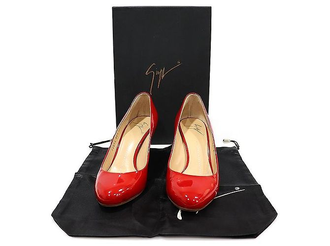 Giuseppe Zanotti Décolleté VIV in vernice rossa da donna Rosso - vista 2