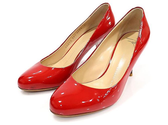 Giuseppe Zanotti Décolleté VIV in vernice rossa da donna Rosso - vista 3