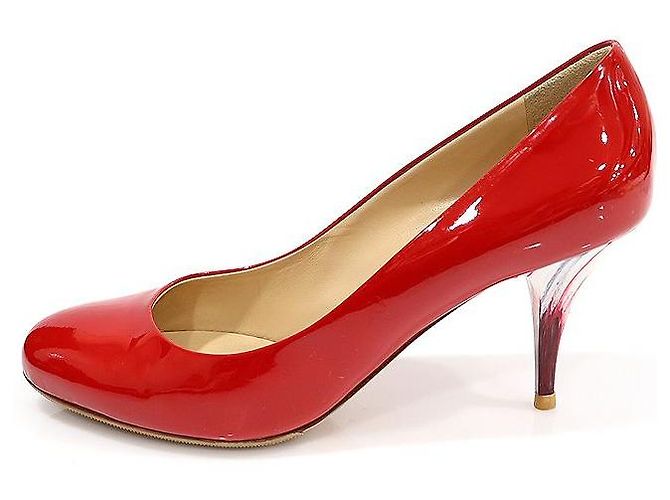 Giuseppe Zanotti Décolleté VIV in vernice rossa da donna Rosso - vista 4