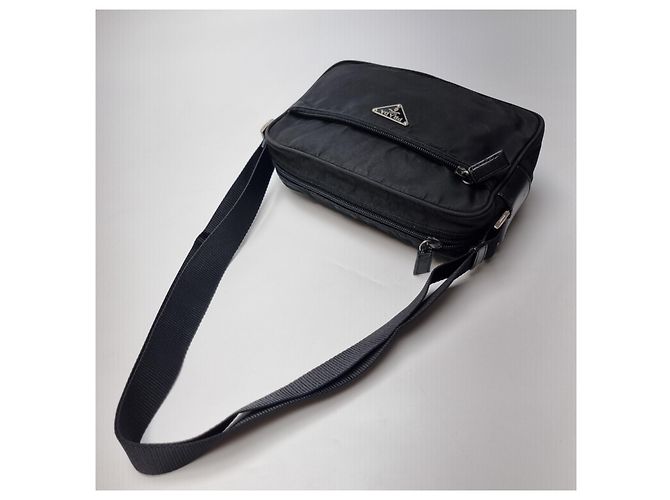 Prada Borsa per Fotocamera in Nylon Unisex (Premium) Nero - vista 12