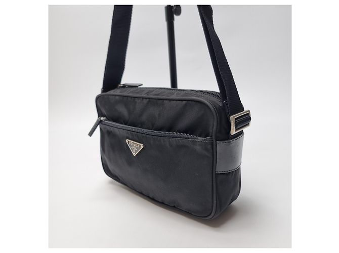 Prada Borsa per Fotocamera in Nylon Unisex (Premium) Nero - vista 6
