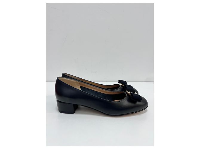 Salvatore Ferragamo Décolleté da donna VARA NERO - vista 4