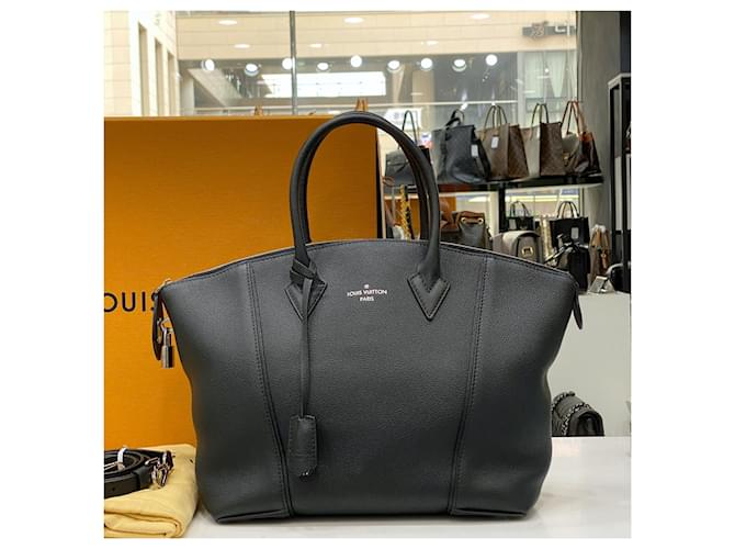 Louis Vuitton Borsa Tote Rocket MM Nera Nero - vista 3