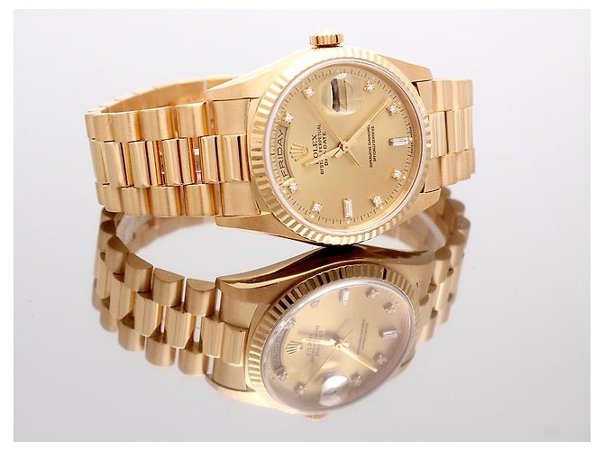 Rolex Orologio Day-Date in oro da uomo Original Tenpoint Unit D'oro - vista 12
