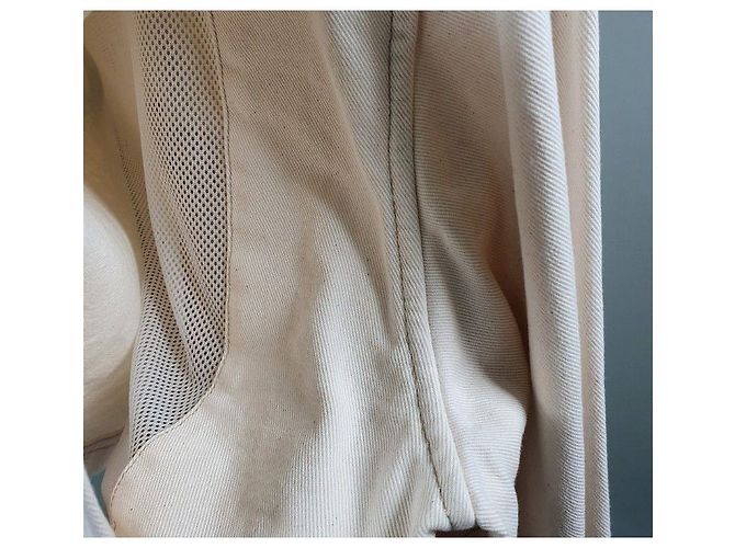 Camicia oversize in twill di cotone Acne Argento - vista 4