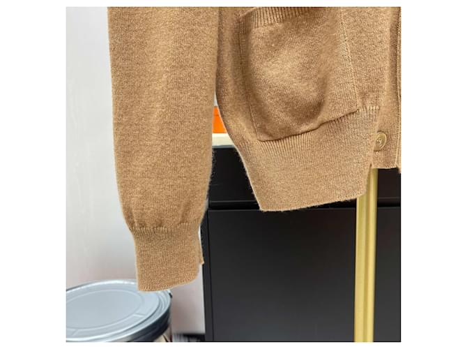 Gucci Wollstrickjacke Camel Braun - Ansicht 4