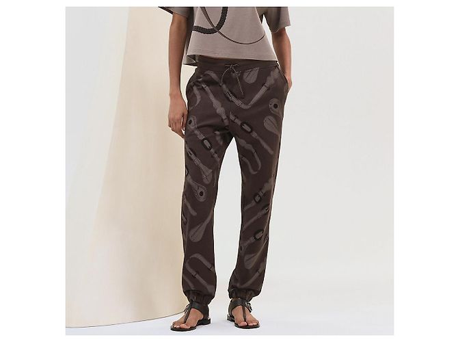 Duffle Hermès Pantaloni da jogging Coaching Remix Multicolore - vista 3