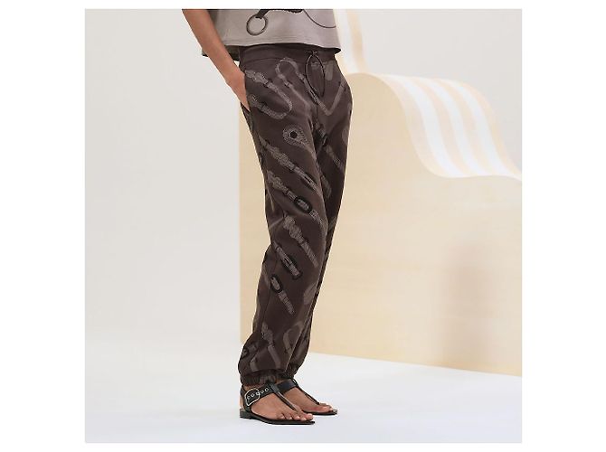 Duffle Hermès Pantaloni da jogging Coaching Remix Multicolore - vista 4
