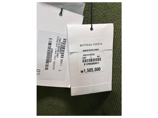 Bottega Veneta Strickoberteil mit quadratischem Ausschnitt Schwarz - Ansicht 8