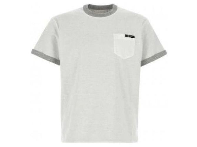 Prada Reversibles Baumwoll-T-Shirt Braun - Ansicht 4