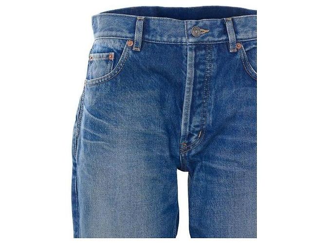 Saint Laurent Vintage Blue Straight Jeans - Ansicht 7