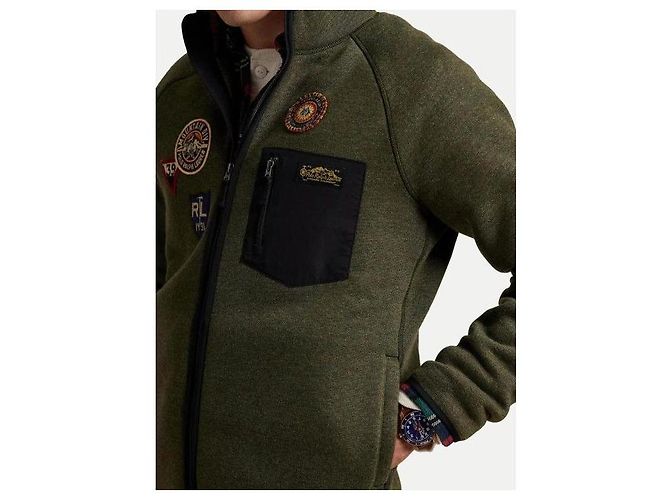 Ralph Lauren Fleece Jacket Green - view 5
