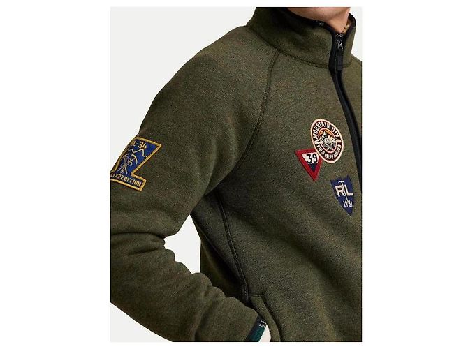 Ralph Lauren Fleece Jacket Green - view 6