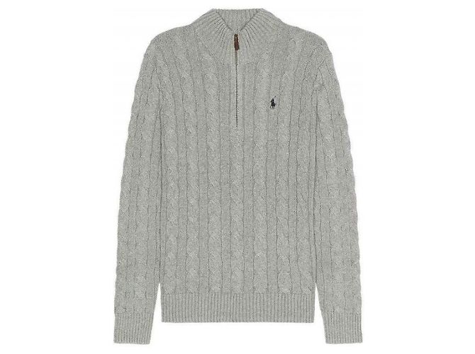 Ralph Lauren Half-Zip-Sweatshirt mit gesticktem Pony-Logo - Ansicht 5