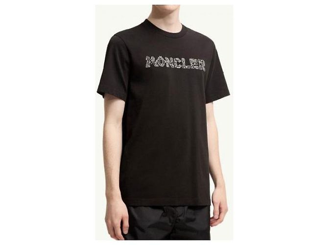 Moncler Logo T-Shirt Schwarz - Ansicht 5
