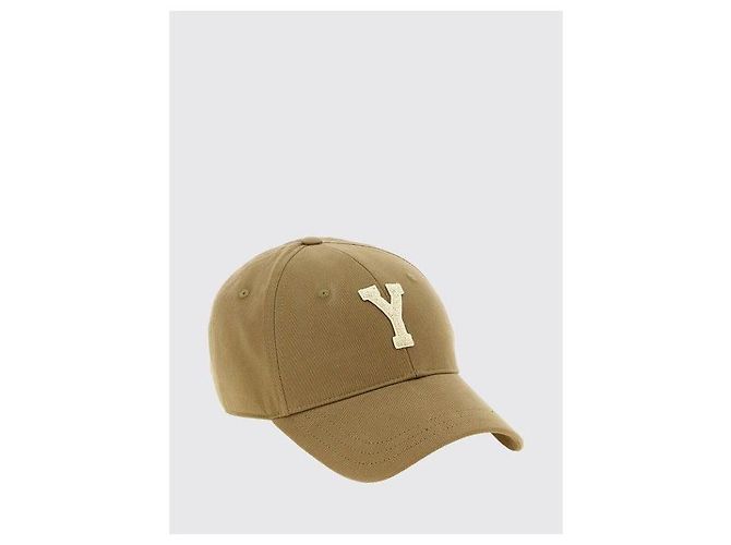 Saint Laurent Gabardine Varsity Cap Braun - Ansicht 4