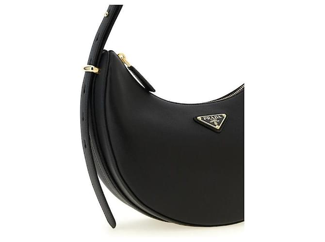 Prada Borsa a tracolla in pelle Nero - vista 6