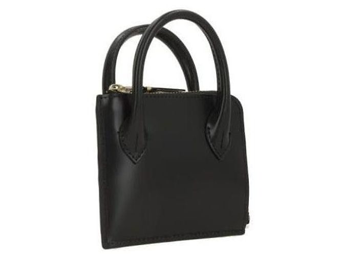 Comme Des Garcons Classic Handle Small Square Wallet Black - view 5