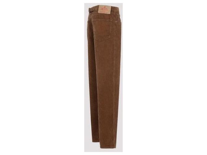 Prada Wide Leg Corduroy Hose - Ansicht 8