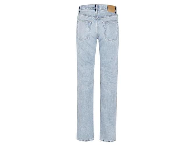 Saint Laurent Jeans rectos South Blue Azul - vista 6