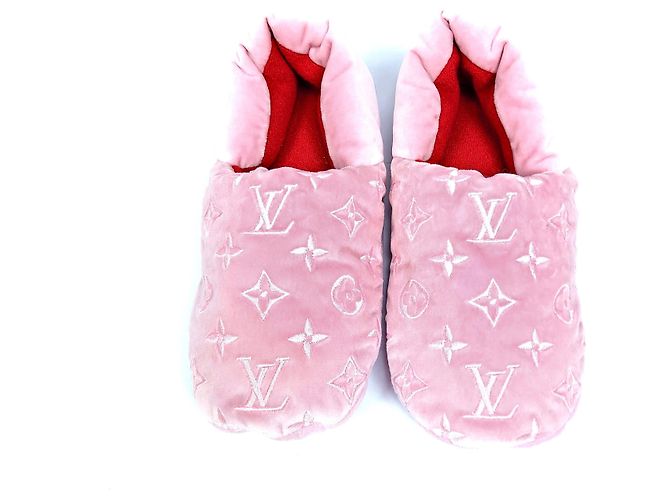 Louis Vuitton Pantofole Monogram Dreamy Rosa - vista 2