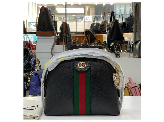 Gucci Borsa a tracolla Supreme Ophidia Dome Multicolore - vista 3