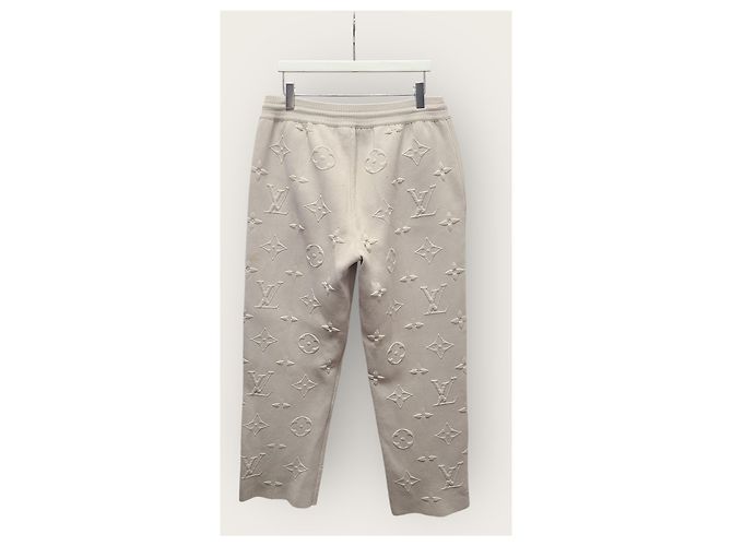 Louis Vuitton Pantalones de Jogging Cre Monogram Castaño - vista 4